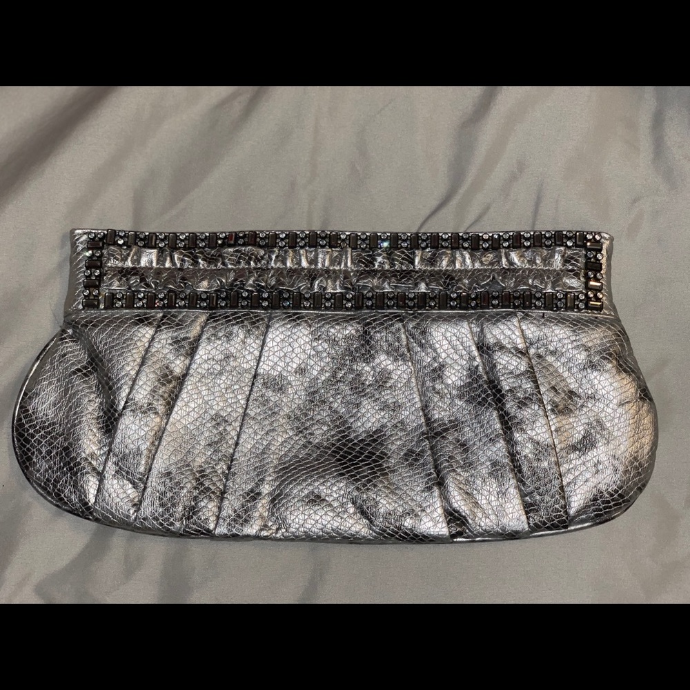 Silver Clutch